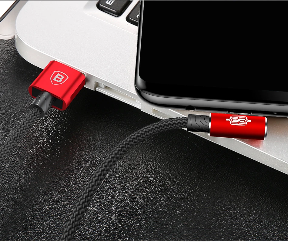 Кабель usb type-C Baseus 90 градусов для xiaomi redmi k20 pro USB C зарядный кабель для мобильного телефона для oneplus 7 pro Кабель type-C