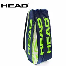 Головной Теннисный мешок, сумка для теннисной ракетки, большой спортивный рюкзак, 9 сумок для теннисной ракетки, рюкзак для ракеток, большой теннисный рюкзак для бадминтона