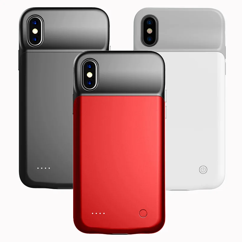 

5000mah External Battery Pack Function Case For iPhone X Cover headset Audio Smart Charger Phone Case For iPhone X Power Bank