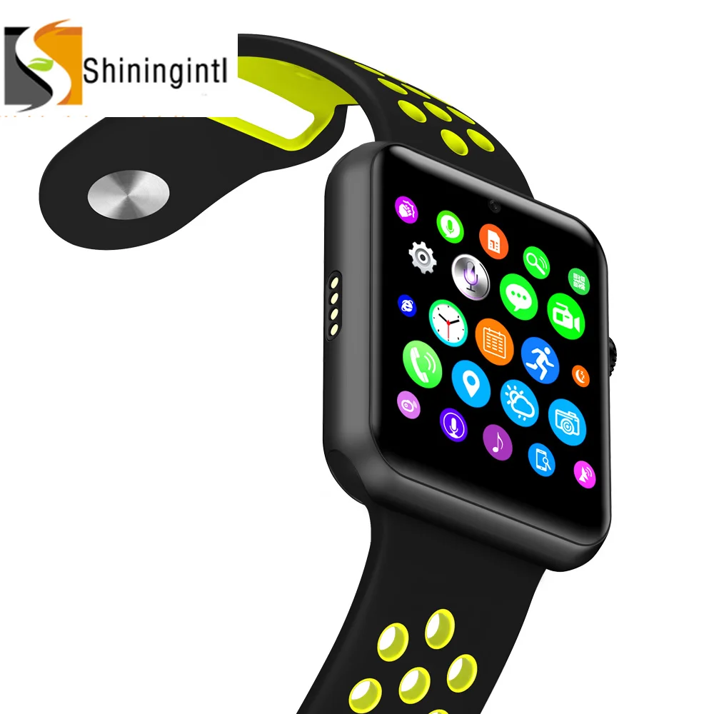 Smochm Bluetooth SmartWatch IWO 1:1 MTK2502C NK Sports Band GSM SIM Card Camera Phone Smart Watch for IOS Iphone Android Phone