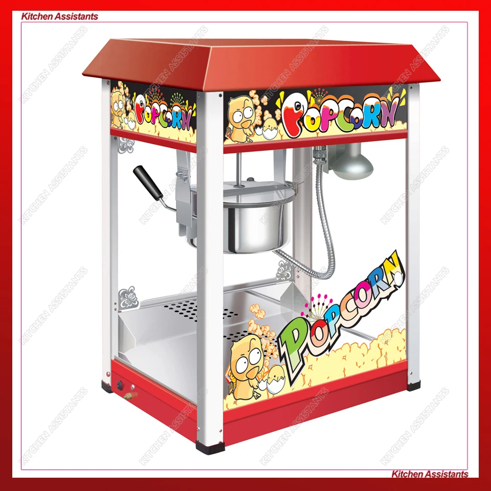 

VBG1608 Commericial automatic popcorn machine with big volume
