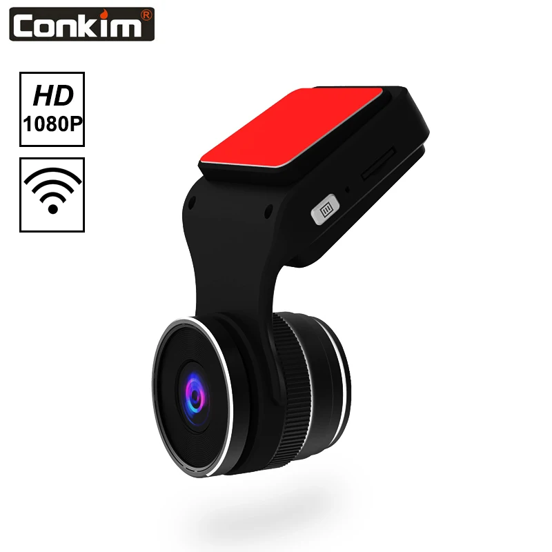 

Conkim New Wifi Car Camera 1080P Full HD Dash Cam 1.5" LCD 140 Degree Wide Angle Lens Car Black Box Wifi Autoregistrars Recorder