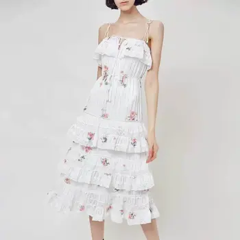 

Top Quality Sexy Summer Dress Elegnat Lace Slash Neck Print Celebrity Night CLub Long Evening Party Dresses