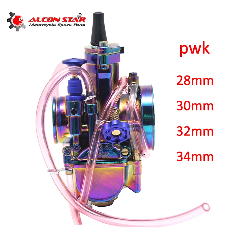 

Alconstar- 28 30 32 34mm Motorcycle PWK Carburetor Carburador with power jet Carb 75cc - 300cc Engine Scooter Dirt Pit Bike ATV