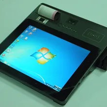 9,7 дюймовый экран windowsXp/7/8 OS POS терминал EFT платежный терминал