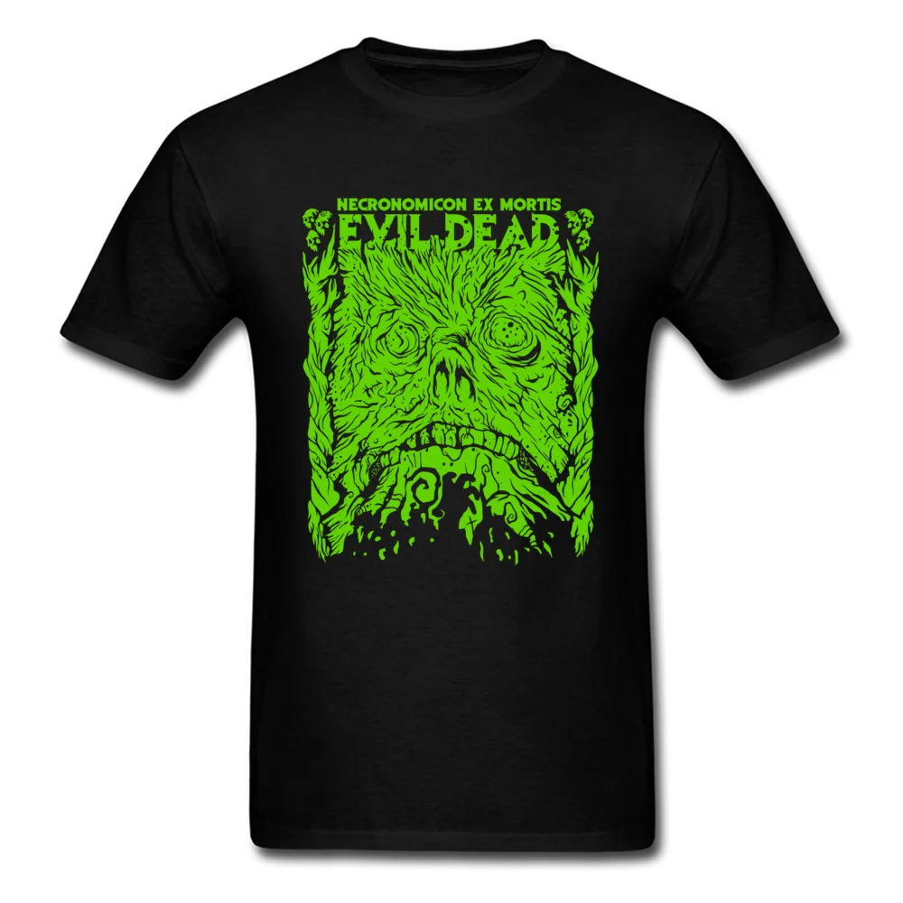 Custom Tops T Shirt 2018 New Fashion Short Sleeve Mens Tshirts TpicOriginaltitle Street Autumn Tops Tees Crewneck Necronomicon Ex Mortis Green Slime black