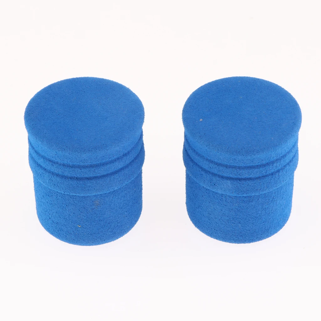 10 Pieces Fishing Rod Butt Caps Retractable Sponge Plug Fishing rod Components Tackle Accessories 