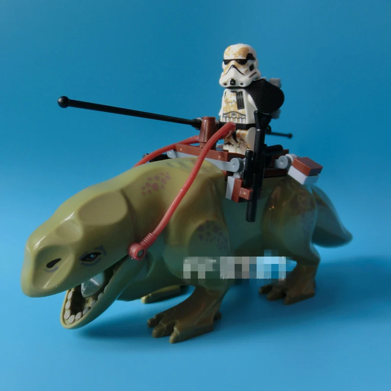 Goede STAR WAR Dewback Storm Clone Trooper Solider Mos Eisley Cantina Shadow Guard minifig Model Bouwstenen Kinderen Speelgoed Geschenken