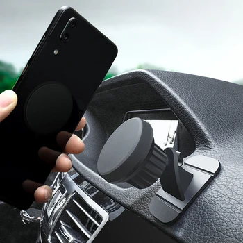 

360 Degree Rotating Magnetic Car Phone Holder Universal Automobiles Dashboard Mount Magnet Smart Phone GPS Bracket Accessories