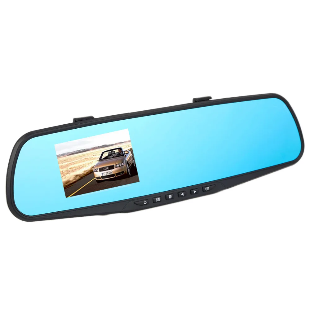 1PC Car DVR font b Camera b font Video Recorder 2 8inch 720P Rearview Mirror Dash