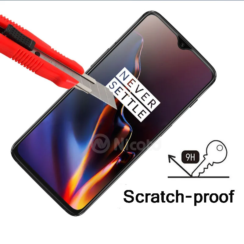 Nicodd для Oneplus 6T 5D Закаленное стекло пленка для 1+ 6 One plus 5 Полное покрытие Защита экрана для One plus 5T 1+ 5T закаленное стекло