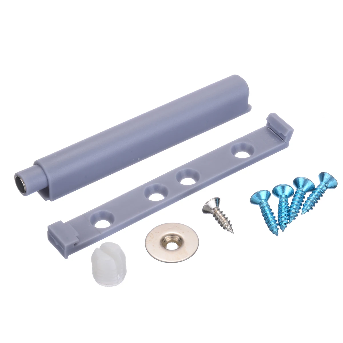 Metal Cabinet Latch Door Cupboard Push To Open System Damper Buffer Catch Damper Buffers Drawer Soft Quiet Close Hardware Tools
