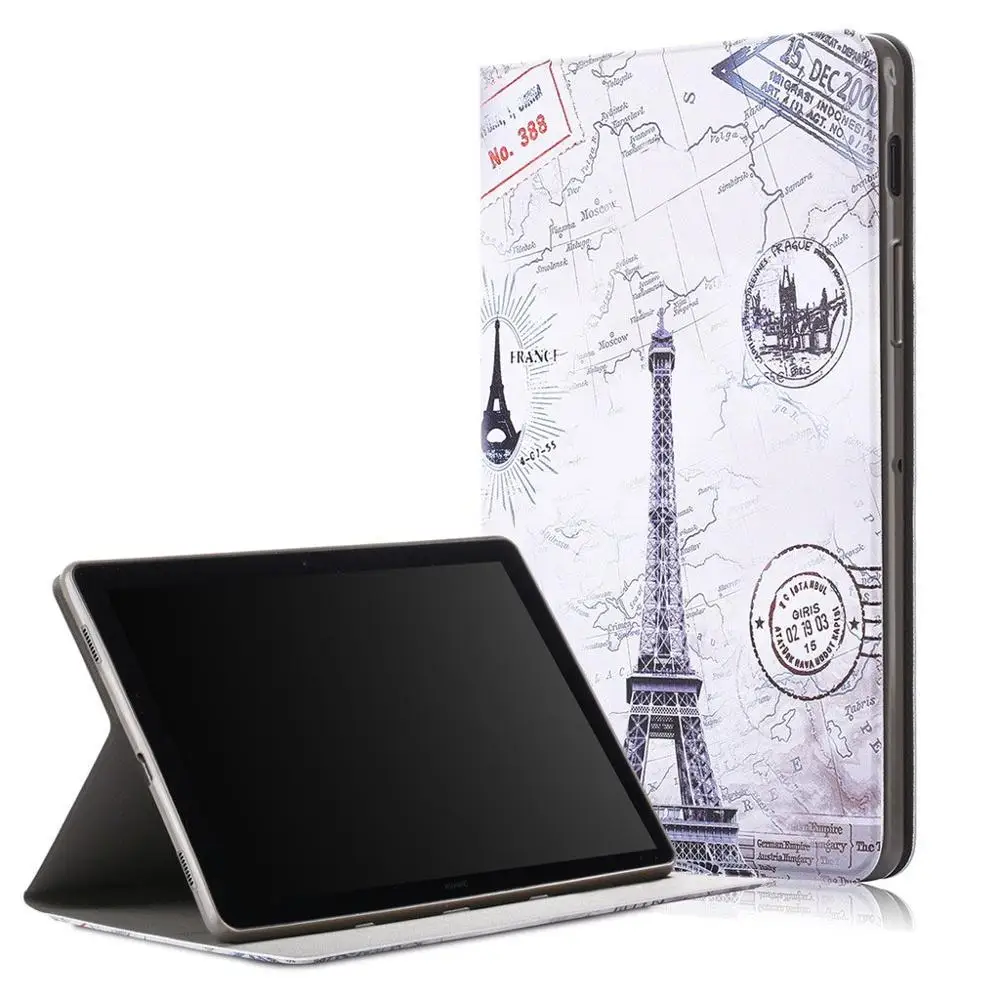 Case для Samsung Galaxy Tab S5e 10,5 дюйма Магнитная флип Чехлы шаблон печати Coque противоударный PU ударопрочный корпус - Цвет: j