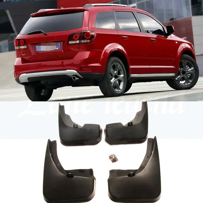 

Mud Flaps Mudflaps Splash Guard Mudflap Mudguard Fender Front Rear For Dodge Journey Fiat Freemont 2009 - 2018 2017 Car Styling