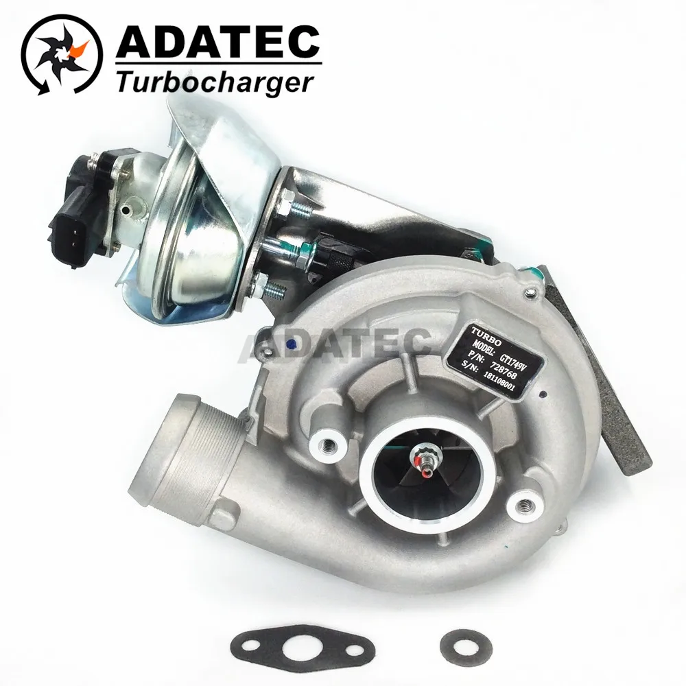 GT1749V turbo 760774 728768 753847 3M5Q6K682BA 3M5Q6K682BB 3M5Q6K682CA турбины для Ford C-Max 136HP 100Kw 2,0 TDCI DW10BTED 2004