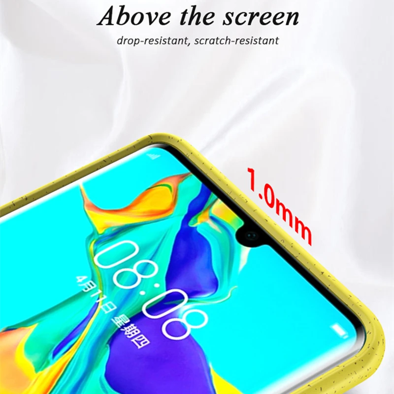 for Huawei P30 Case IPAKY Luxury Liquid Silicone Soft Case P30 Lite Shell Gel Shockproof Case Cover for Huawei P30 Pro Case