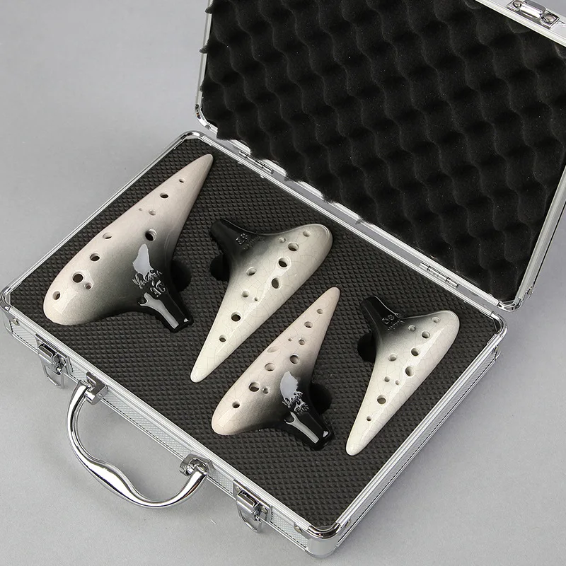 Чехол для телефона SevenAngel с 12 отверстиями высокого качества Ocarina 4 шт./компл. Флейта