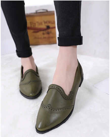 pointed brogues womens