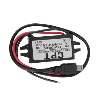 

1pc 15W DC to DC Car Auto Vehicle Power Single Mini USB Adapter Converter Top Sale