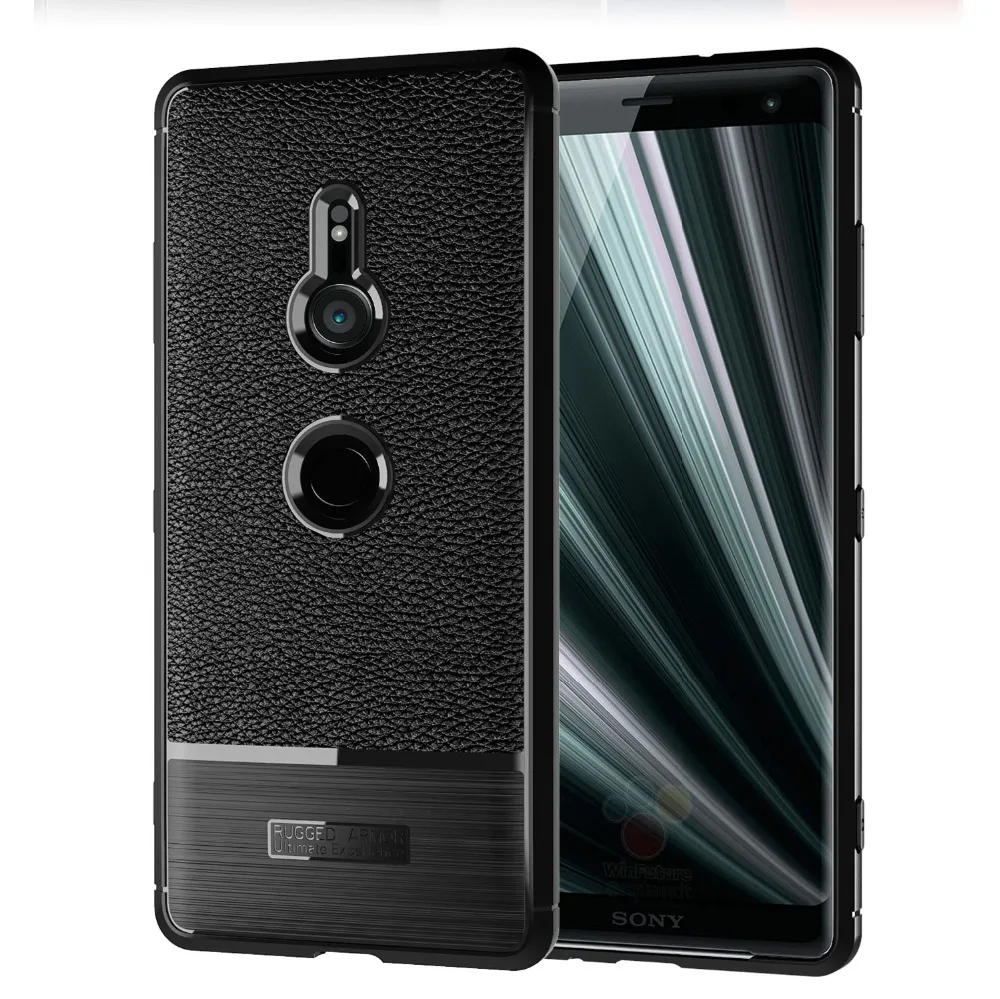 Роскошный кожаный чехол для sony Xperia XA2 ультра ZX3 XZ2 мини Премиум L2 компактный