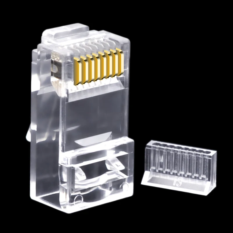 CNCOB двухкомпонентный сетевой разъем rj45 гигабитный Ethernet кабель соединительный