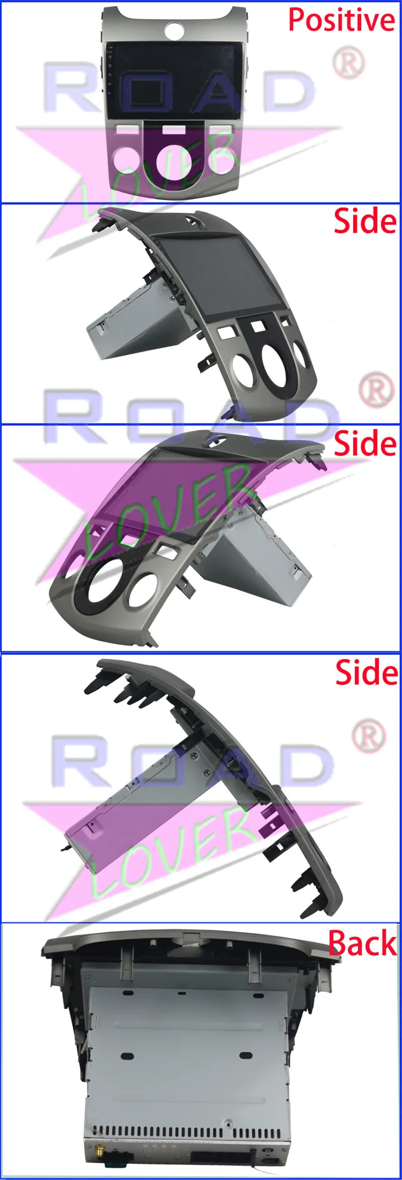 Sale Roadlover Android 8.0 Car Automagnitol Player Radio For KIA Cerato Forte 2008-2012 Stereo GPS Navigation 2 Din Octa Core NO DVD 7