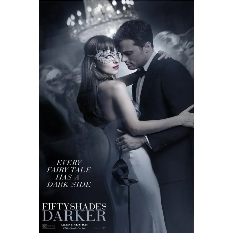 

Living Room Decor Fifty Shades Of Grey Poster 27x40cm Canvas Silk