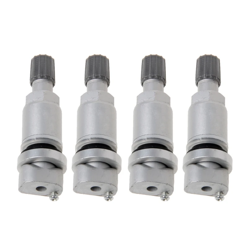 Hot New 4 Pcs TPMS System Tyre Tire Pressure Sensor Valve Stem Repair Kit Fit For Peugeot 407