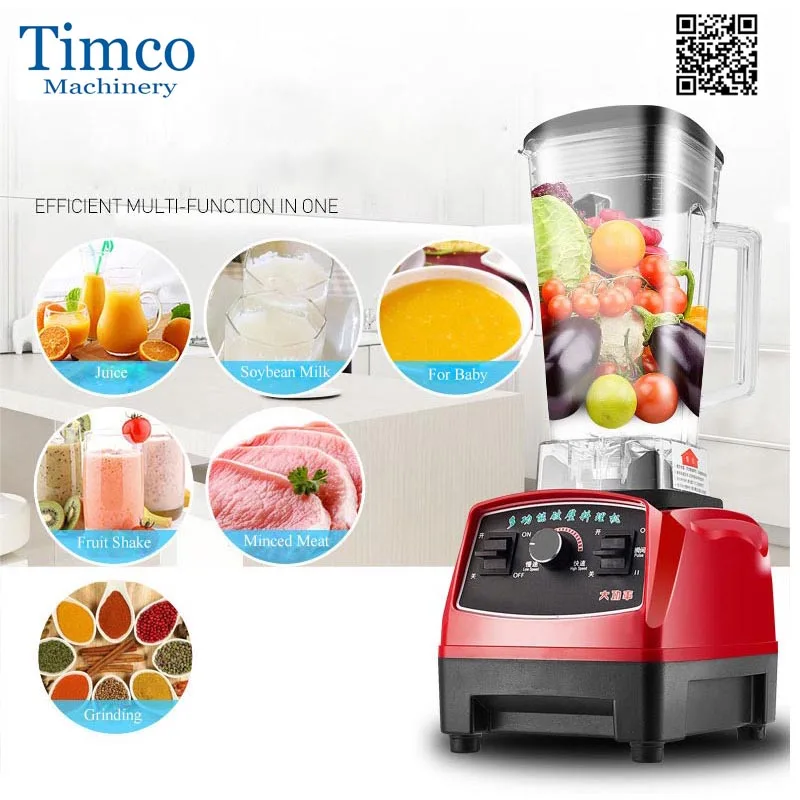 Blender Mixer Fruit Juicer Food Processor Freeshipping Smoothie Milk