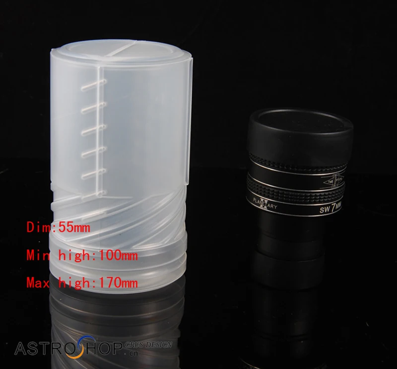 HERCULES Telescope Eyepiece Protection Box Plastic 43mm-105mm optics equipment
