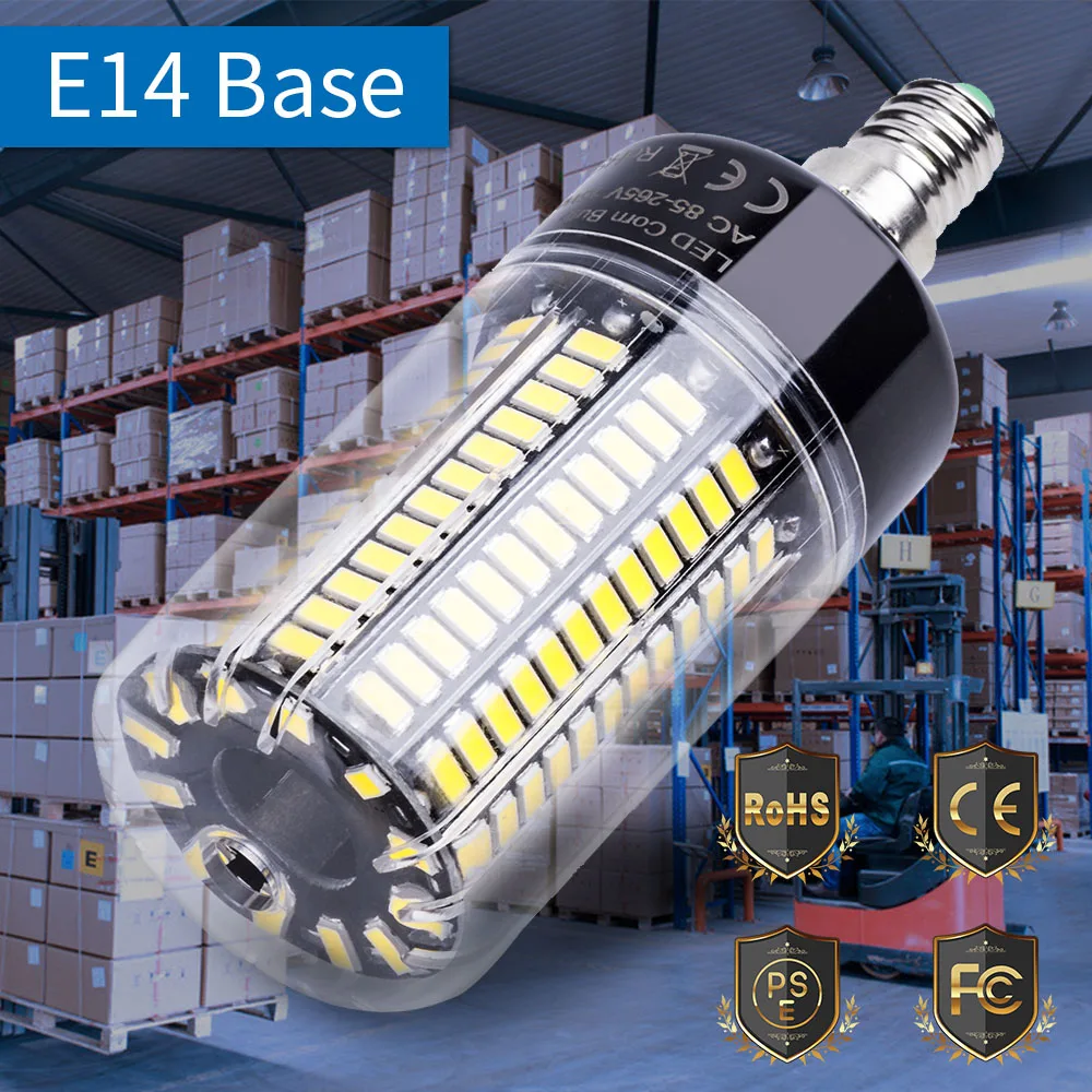 

E27 LED Bulb Lamp Corn LED Light Bulb E14 220V Candle Lamp 3.5W 5W 7W 9W 12W 15W 20W Bombillas LED No Flicker Home Lighting 110V