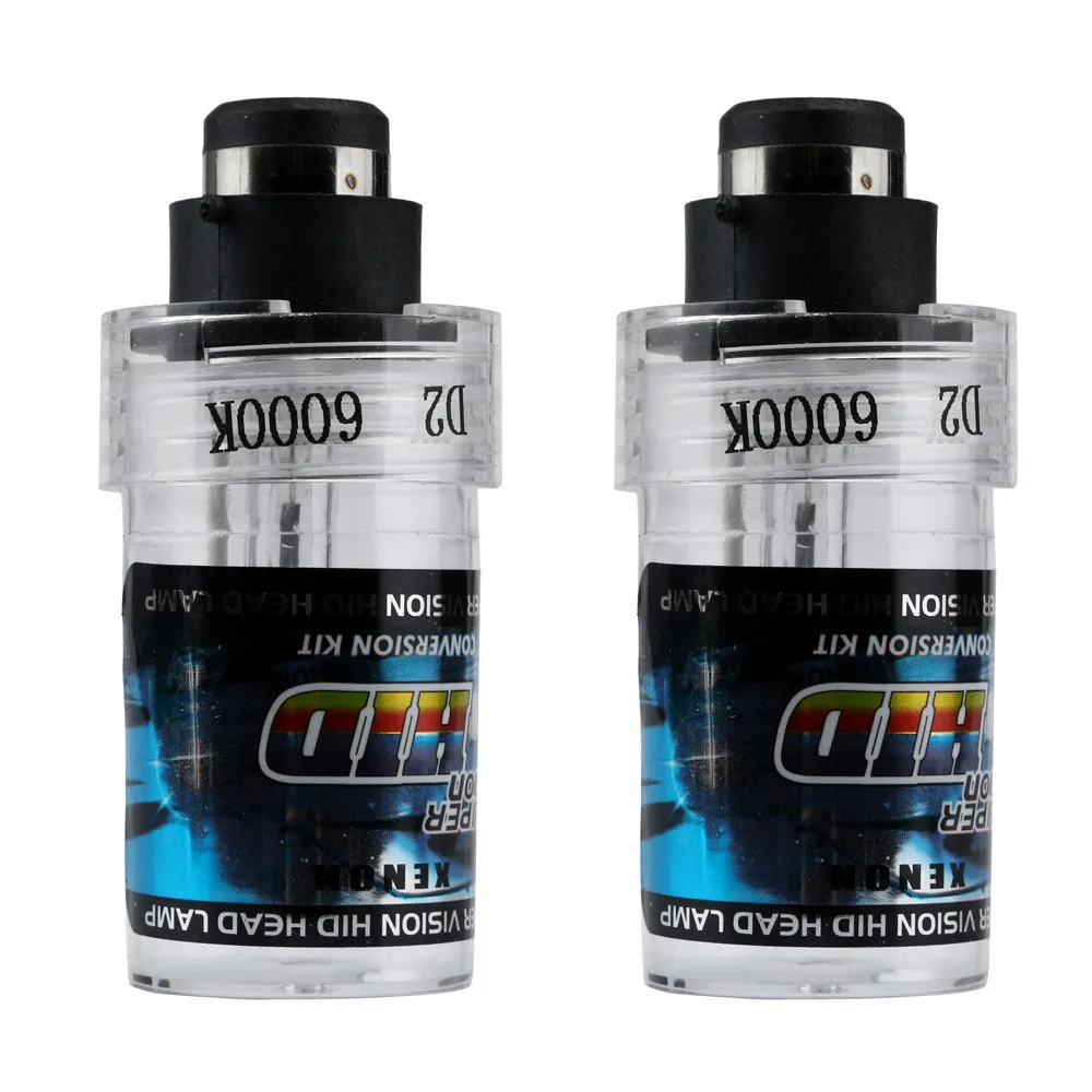 

LED Double Xenon Headlight Accessories Conversion Kit Light Bulb Quick Start 35W D2S 6000k 19Mar22