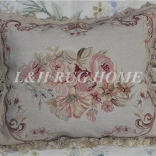 15 K 45x53 см игольная подушка, ручная Подушка с цветочным дизайном без вставок
