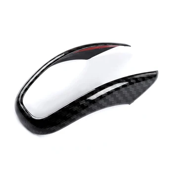 

Car Styling 1PCS ABS Interior Gear Knob Cover Decoration Trim For Alfa Romeo Giulia Stelvio 2017 2018