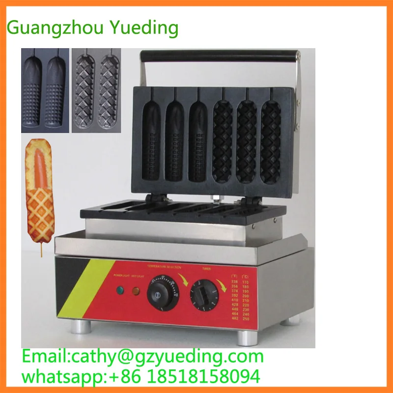 

Muffin hot dog and corn waffle maker/waffle hot dog machine