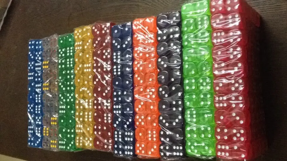 Изысканные Прозрачные Кубики 18 мм рождественский подарок кубики|transparent dice|dice