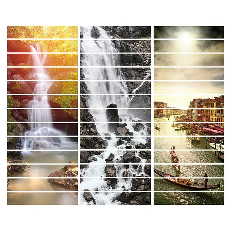 13 قطعة/المجموعة DIY 3D درج ملصقات شلال الدرج ملصقات سقوط الطابق جدار ديكور الشارات ملصق غرفة المعيشة الديكور 13 قطعة/المجموعة DIY 3D درج ملصقات شلال الدرج ملصقات سقوط الطابق جدار ديكور الشارات ملصق غرفة المعيشة الديكور