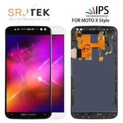 SRJTEK 5,7 ''для Motorola Moto X Style XT1572 ЖК-дисплей Дисплей для Motorola Moto X Style XT1572 ЖК-дисплей Сенсорный экран XT1570 XT1572 XT1575