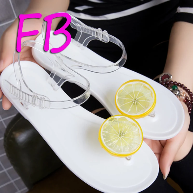 Flip Flops Fresh Lemon Jelly Sandals Mushroom Head 2019 Brazil Selling Summer Sandals Gladiator 