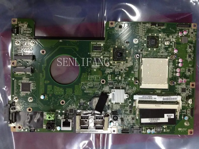

Free shipping DA0NZ2MB6F0 fit for hp TouchSmart 310 system motherboard with video chips on board 618640-002 618639-001