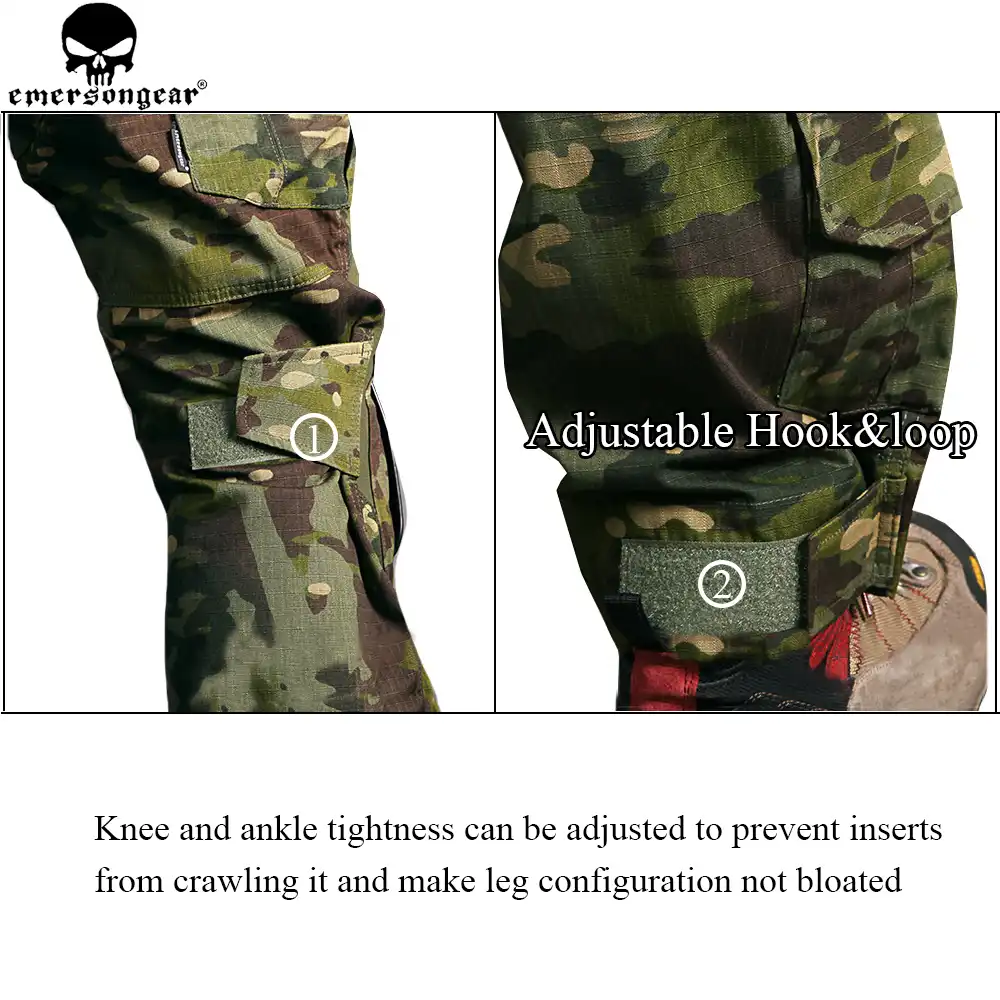 calça multicam com joelheira