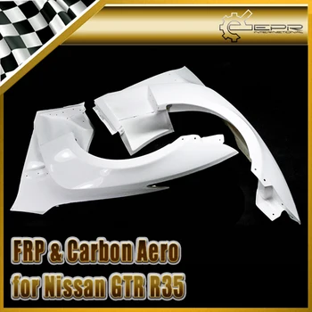 

Discount For Nissan GTR R35 2013 VRS FRP Front Fender with louver fin (Inc 6 fins,side maker use F51 Fuga)(For OE front bumper)