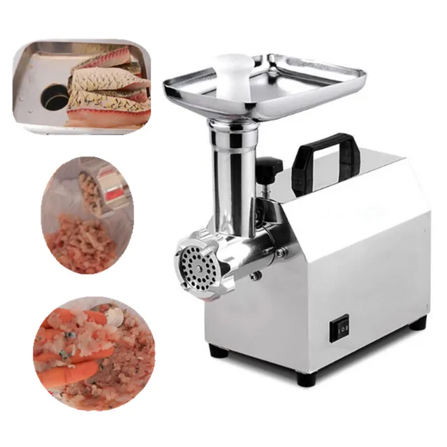 Automatic electric meat grinder for kitchen multifunction food processor household spice fish meat chopper 1