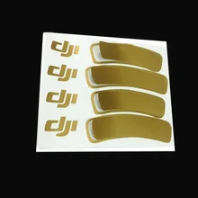 DJI золотистая наклейка s DJI Phantom 3 2 Универсальный корпус декоративная идентификационная наклейка для Phantom 1/2/3 аксессуары
