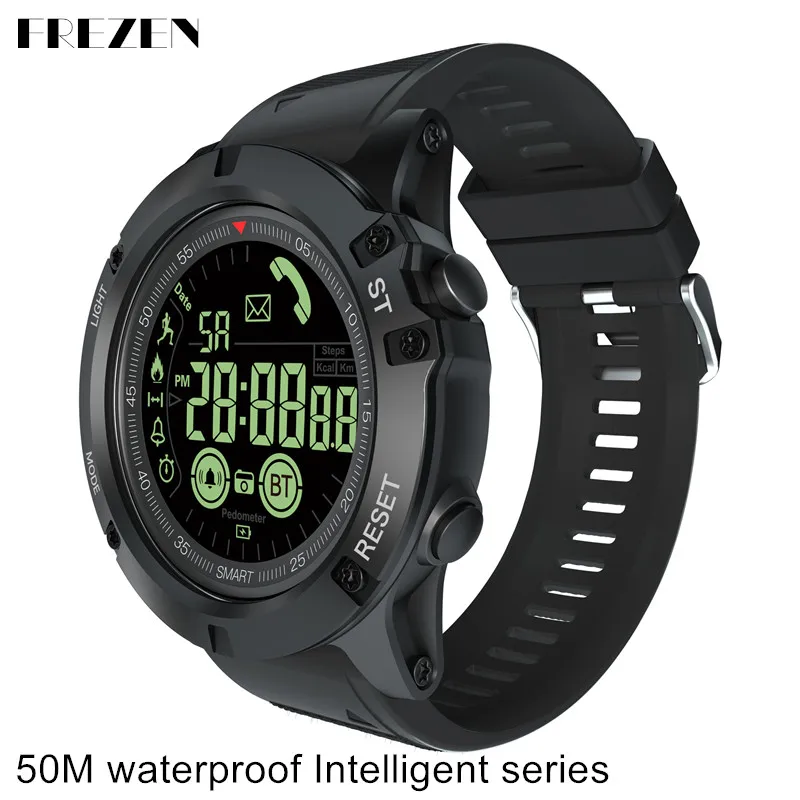 

FREZEN Waterproof Sports Smart Watch EX17S Outdoor Bluetooth Pedemeter Call Remind Remote Camera Long Standby Smartwatch