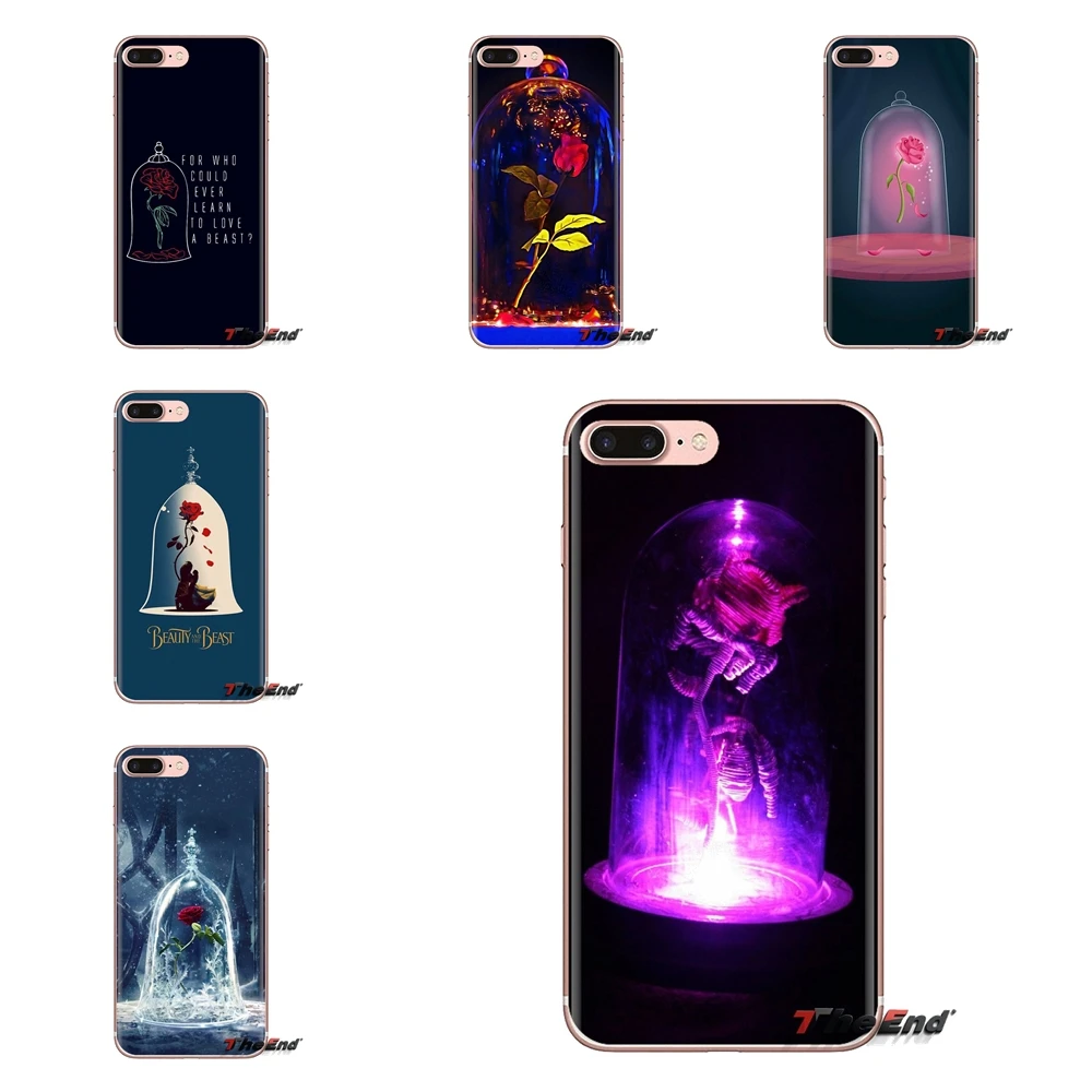 Belle Beauty and the Beast Rose Art For Samsung Galaxy J1 J2 J3 J4 J5 J6 J7 J8 Plus 2018 Prime 2015 2016 2017 Phone Housing Case |