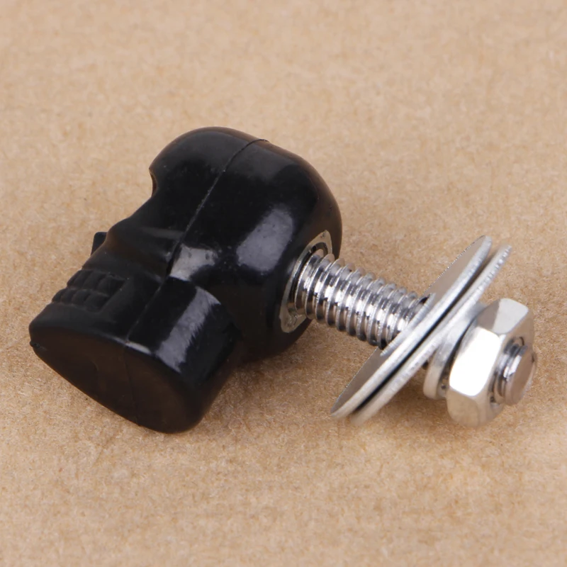 4Pcs Motorcycle Chrome Skull License Plate Frame Bolts Screws Caps Fastener for car accessories 4Pcs Motorcycle Chrome Skull License Plate Frame Bolts Screws Caps Fastener for car accessories