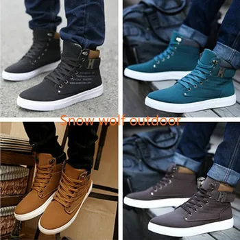

Men's safety shoes Comfortable Casual Shoes Canvas Boots Fashion Shoes Winter work shoes