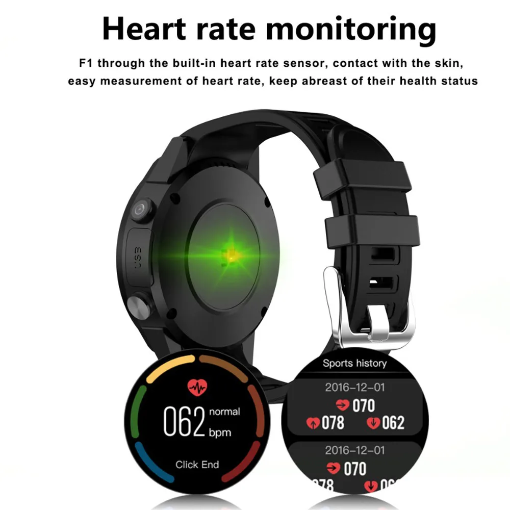Modoson gps Смарт-часы F1 монитор сердечного ритма фитнес трекером Smartwatch для samsung huawei Xiaomi Apple IOS iphone 8 X XS MAX XR