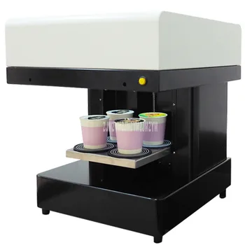 

Art Coffee Drinks Printer Fast Speed 4 Cups Selfies Coffee Printer Milk tea Yogurt Cake Electric Printing Machine 220V/110V 46W